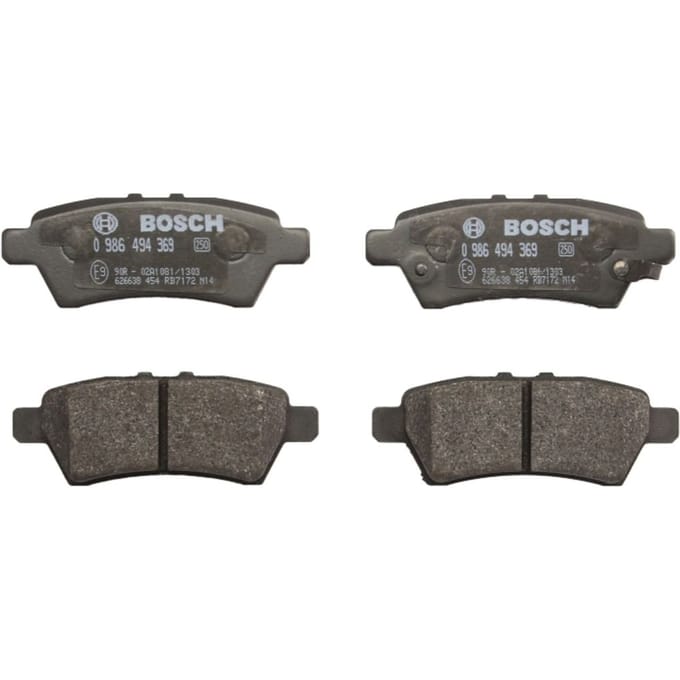 Remblokset BOSCH 0 986 494 369, achter