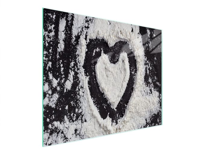TMK ArtDeko - Snijplank - Glas - 52x30 cm - Hartvormig