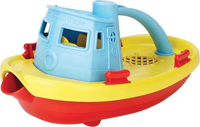 Green Toys Tugboat - Blauw / Geel
