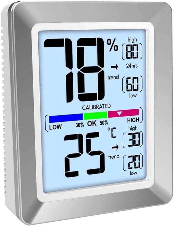 Moderne Wetterstation met Touchsensor en Kleurendisplay