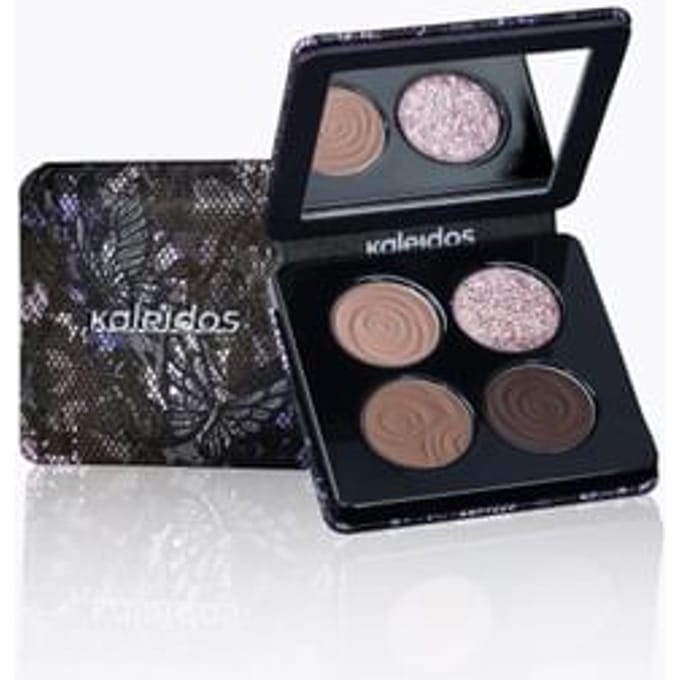 Kaleidos - Smokey Nostalgia Collection 4-Color Eyeshadow Palette - 2 Types #002 Cold Brew - 4.8g