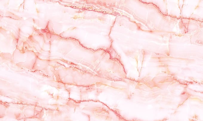 Zelfklevende spatwandsticker - ROZE MARMER - 60x100cm