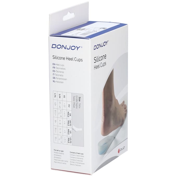 DonJoy Silicone Heel Cups (S–M) 1 Beschermers