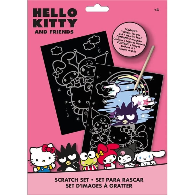 Educatieve krasplaat spellen Kids Licensing Hello Kitty and Friends