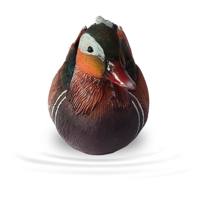 Mandarijneend Beeld Tuindieren Beelden Kunstmatige Dieren Type 2 brown
