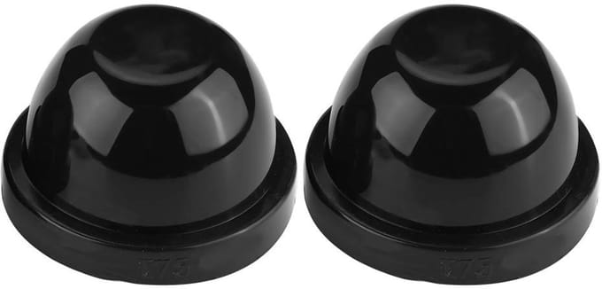 Allecto - Yctze 75mm LED Scheinwerfer - Staubdicht en Wasserdicht Gummigehäuse Dichting - 2 Stuks