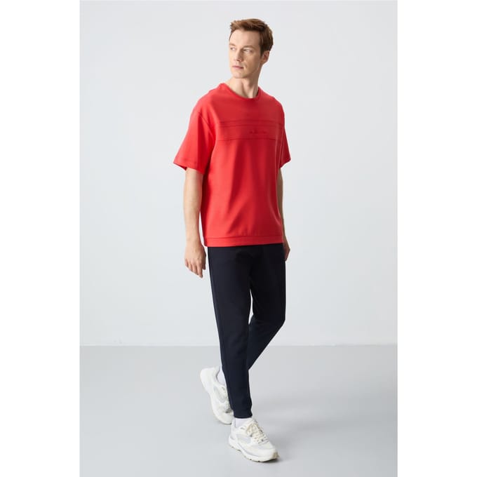 Heren Oversized T-shirt en Broek Set