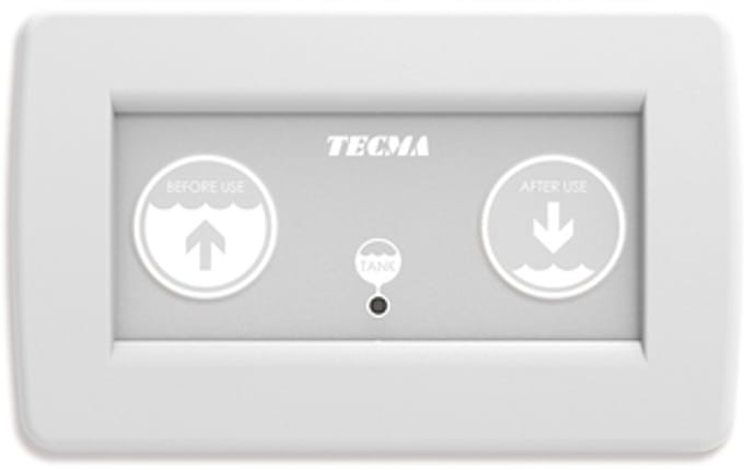 Tecma alles-in-één bedieningspaneel 2 knoppen