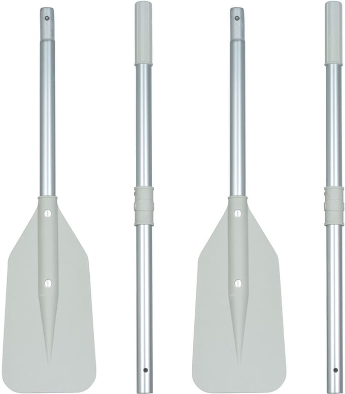 HIBO Rubberboot Peddels Set Grijs