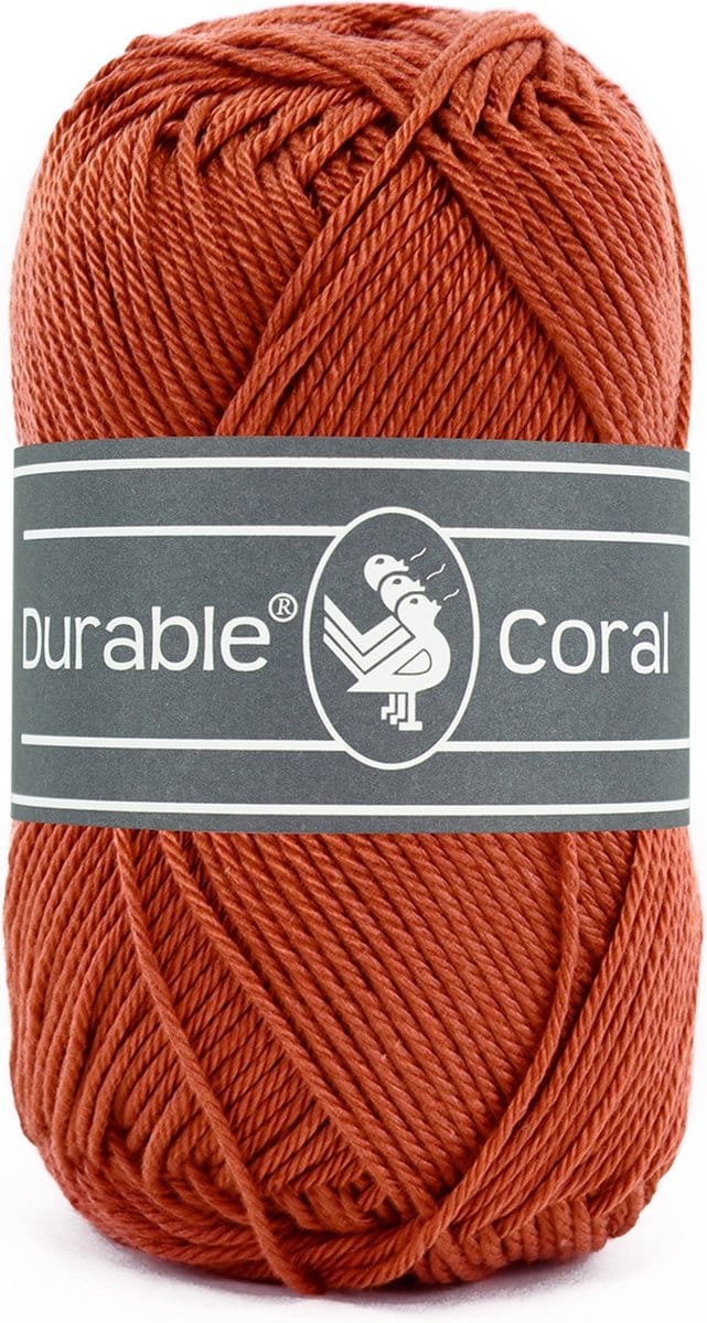 Durable Coral - 2239 brick - Gemerceriseerd Katoen Garen