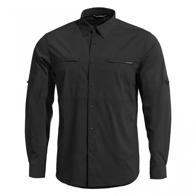 Pentagon Wayne Sunproof Overhemd Met Lange Mouwen Zwart S Man