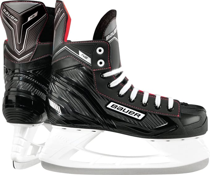 Bauer Ijshockeyschaatsen Ns Pro Skate Junior Zwart/rood Mt 38,5