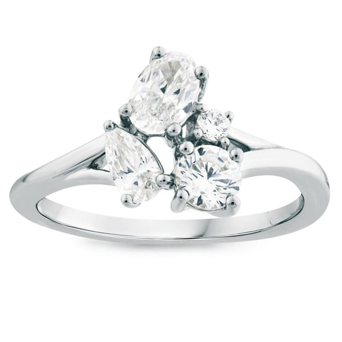 Luna Creation - 716.0754 - Ring - Dames - 585WG - Ringmaat 54