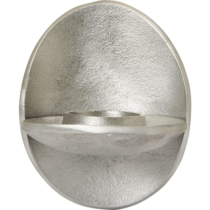 Ferm Living - Agapé wand waxinelichthouder - zilver
