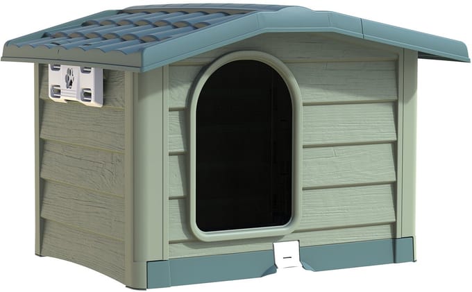 Bama Honden bungalow medium groen 89 x 75 x 62cm