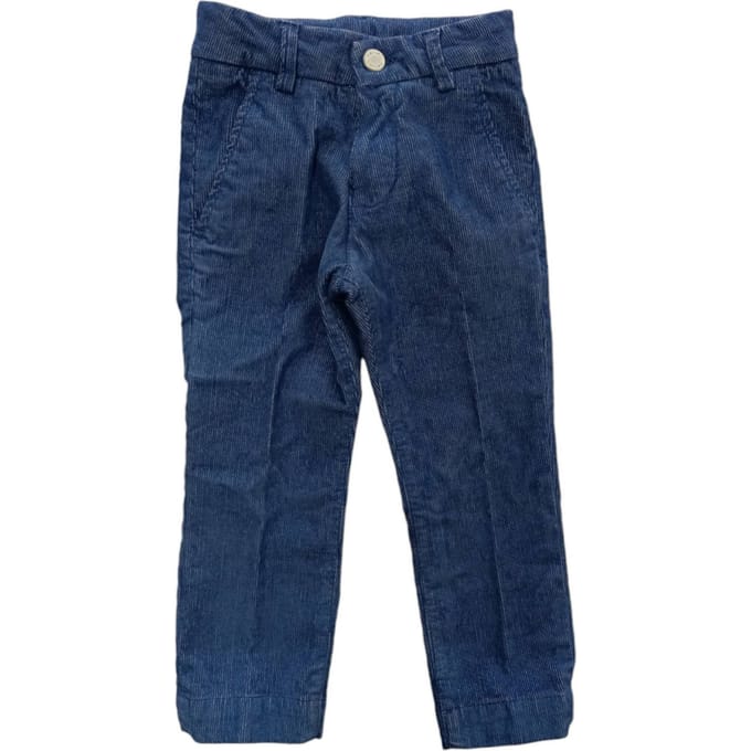 Emanuel Pris - Blue Velvet Pants EPT6157B
