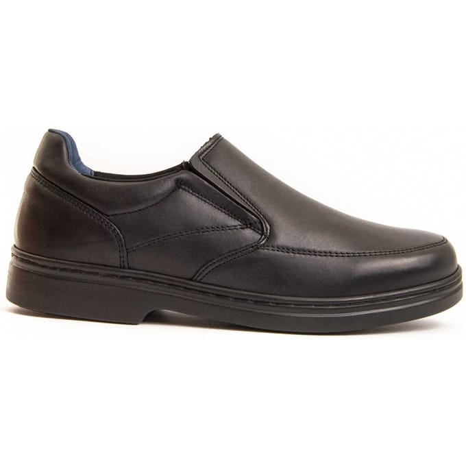 Purapiel Komodo3 mocassin in zwart