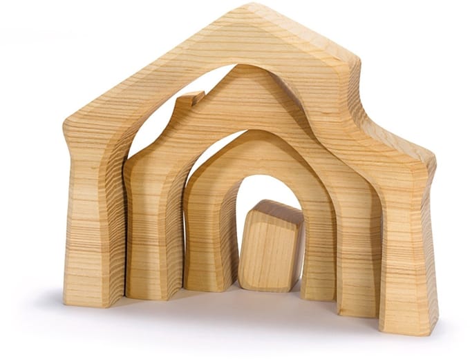 Ostheimer Huis massief hout 4-delig