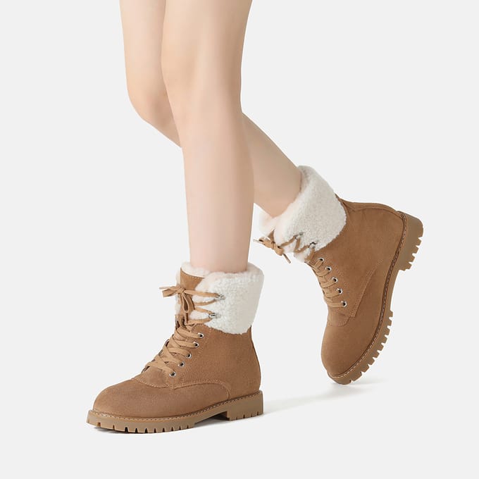 EVER AU Damesmode dikke laarzen-SITTELLA