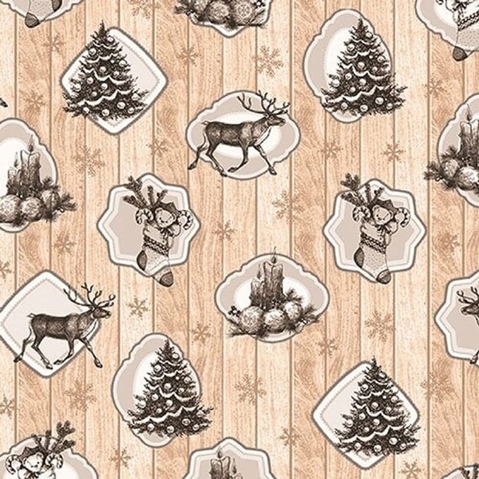Ambiente - Lunch servetten - Cottage Christmas