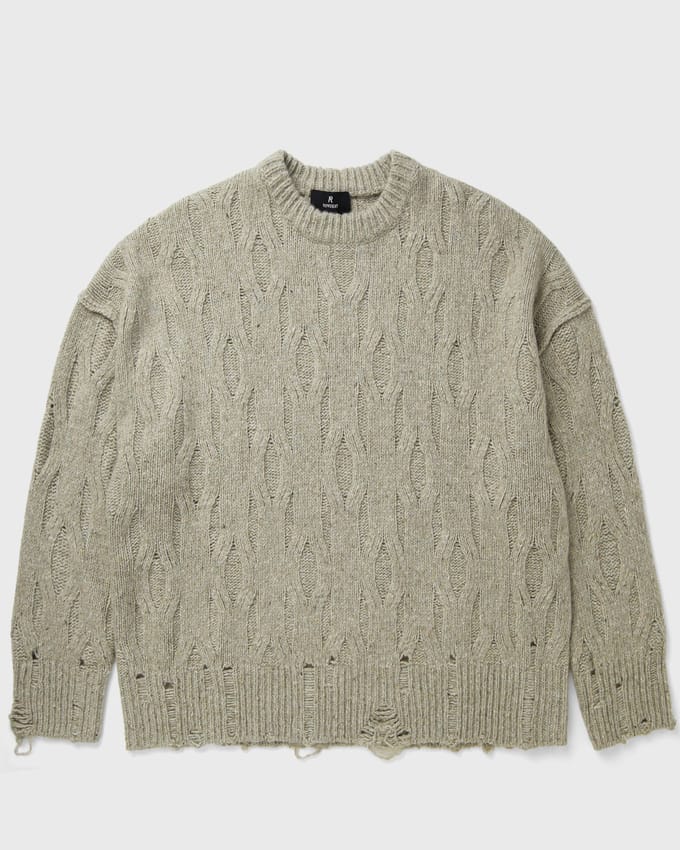 DISTRESS KNIT SWEATER