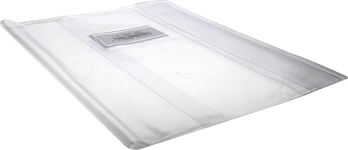 Bronyl schriftomslag ft 33 x 23 cm (patroonschrift), kristal 10 stuks