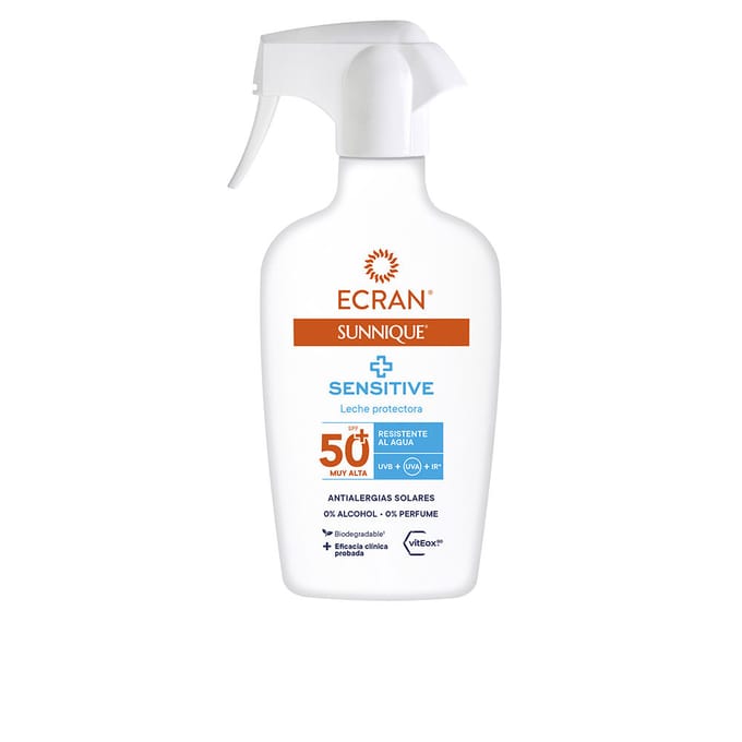 Ecran Sunnique Sensitive Spuitpistool Spf50+ 270 ml