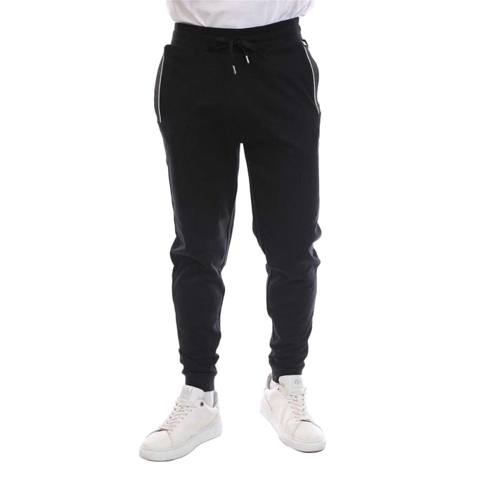 Boss Tracksuitbroek met logo heren (Zwart)