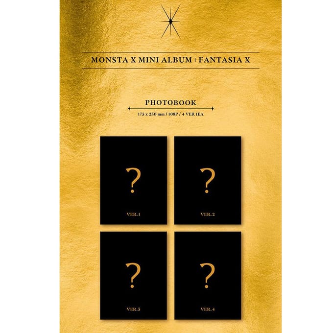 MONSTA X - FANTASIA X black