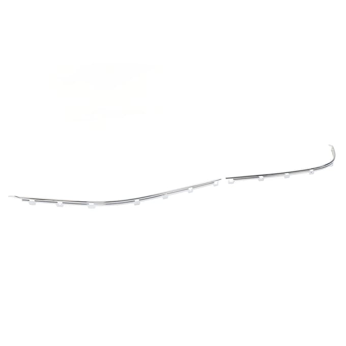 Voorbumperlijst Chroomlijst 51118226562 Zijschort Impactstrip voor 5 Serie E39 1996 tot 2003 white