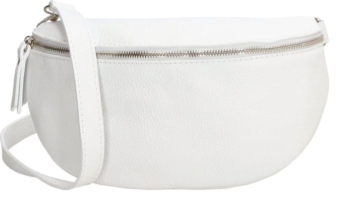Charm London Anna Heuptas - 100% Leer - Leren Tas - Wit