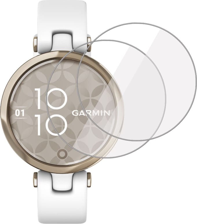 2x Screenprotector geschikt voor Garmin Lily - Folie Screen Protector geschikt voor Garmin Lily