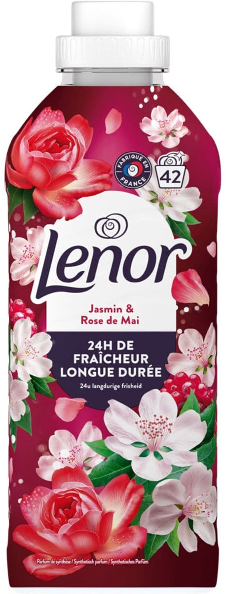 Lenor Wasverzachter Jasmijn en Rose de Mai 42 Wasbeurten 882 ml