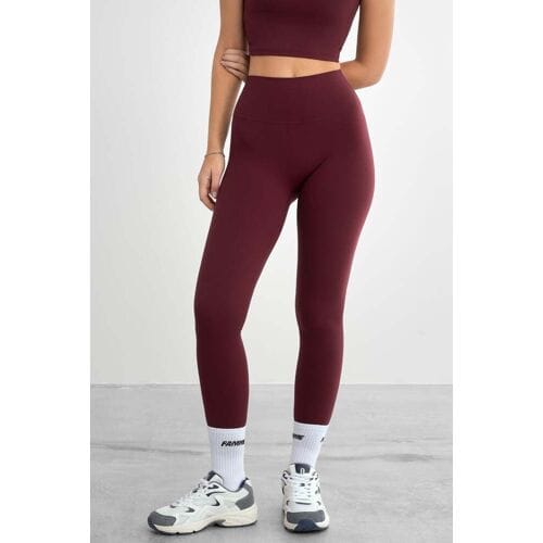 FAMME Softy Leggings Bordeaux M