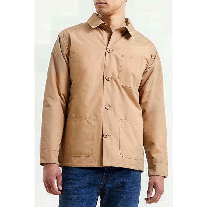 French Connection A-utility 3 Brown Größe: S | Leichte Jacken Outlet | Herren | Braun
