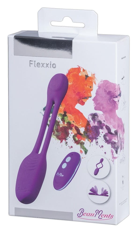 BeauMents Flexxio Purple Koppel Vibrator - Paars