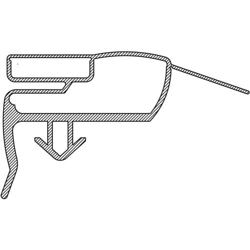 AEG Magnetische deurafdichting koelkast 2426448193