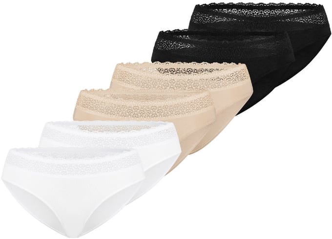Triumph Dames tai slip 6 pack Feel of Modal