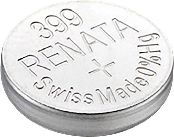 Renata 399 / SR 927 W / G7 High Drain E knoopcel batterij - 10 Stuks (1 Blister a 10St)