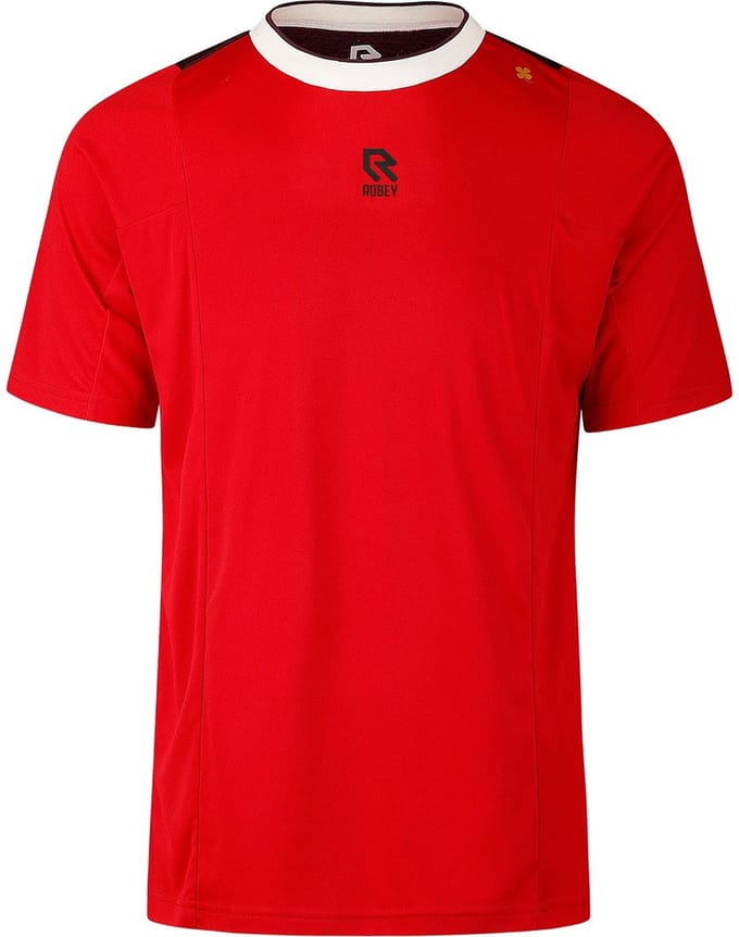 Robey Tennis Grand Slam Tee Heren - Rood | Maat: 3XL