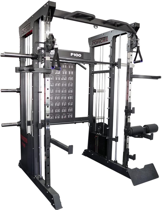 Force USA F100 V2 Functional Trainer | Smith Machine l 200KG Gewichtstapels Inbegrepen