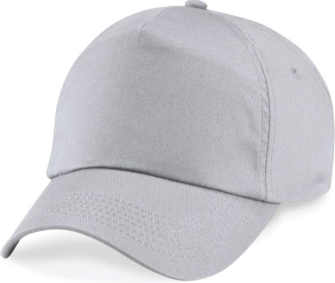 Beechfield Original 5 panel cap B10 - Light Grey - One size