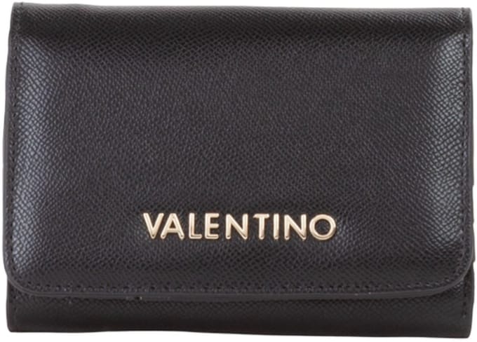 VALENTINO portemonnee Delia Re Wallet With Flap Nero zwart