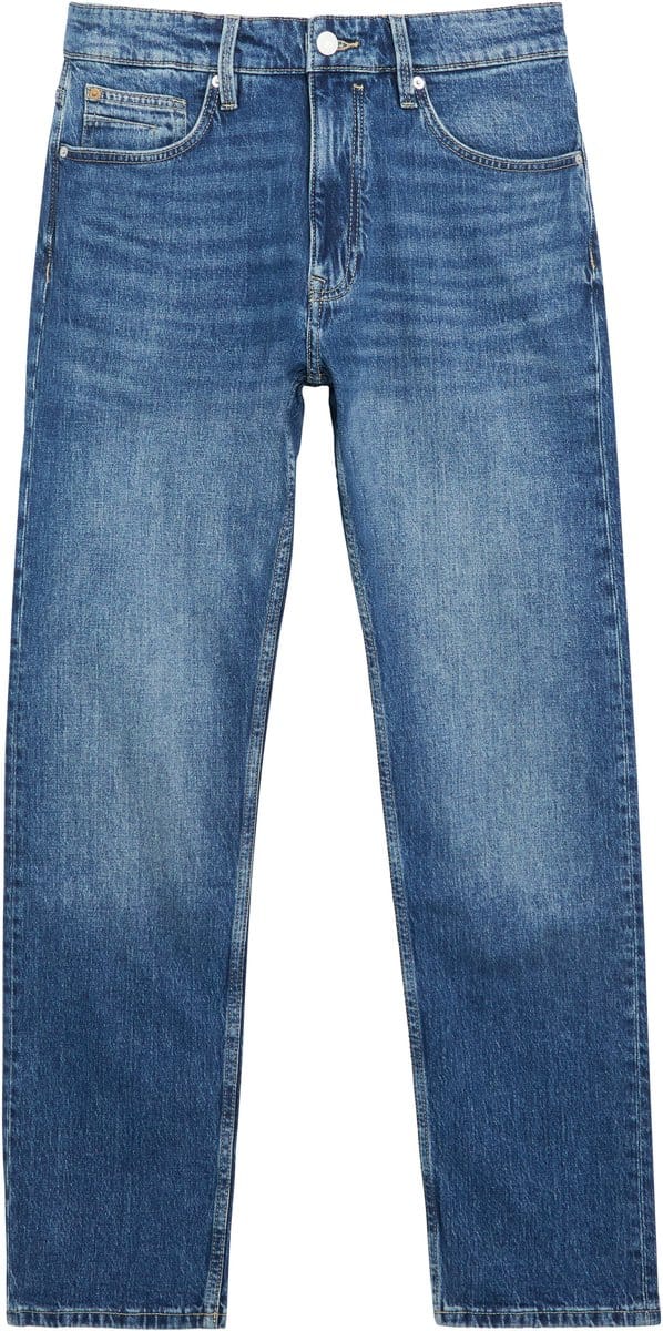 straight fit jeans van katoenmix model 'Bonito'