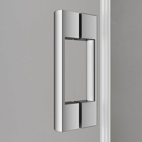 Kermi Pega corner entry swing door with fixed panel 90 x 200 cm , half left PEEPL09320VAK