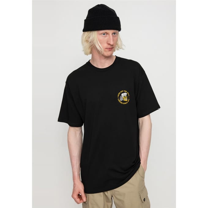 VANS DRAIN EM DRY SS T-shirt Zwart