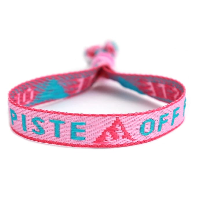 Geweven armband off piste