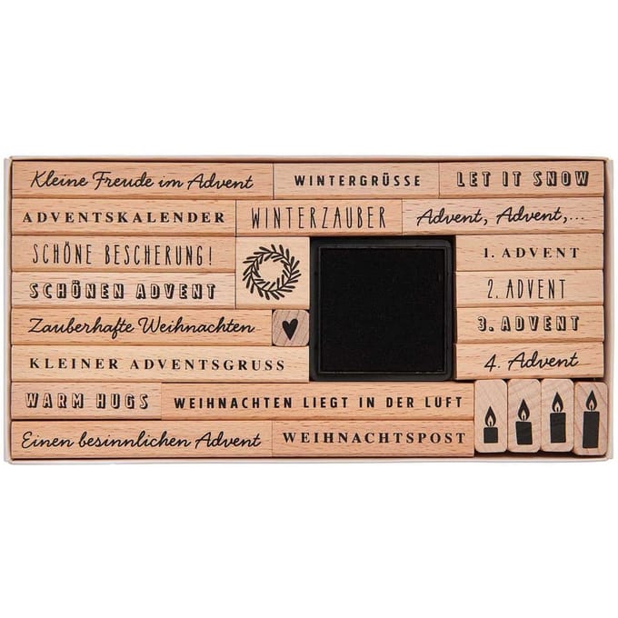 XL Stempel set - Advent