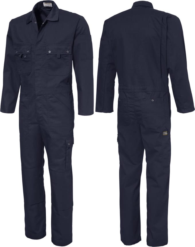 KLM - Standaard Overall IMST - polyester/katoen - 245gr/m2 - Navy