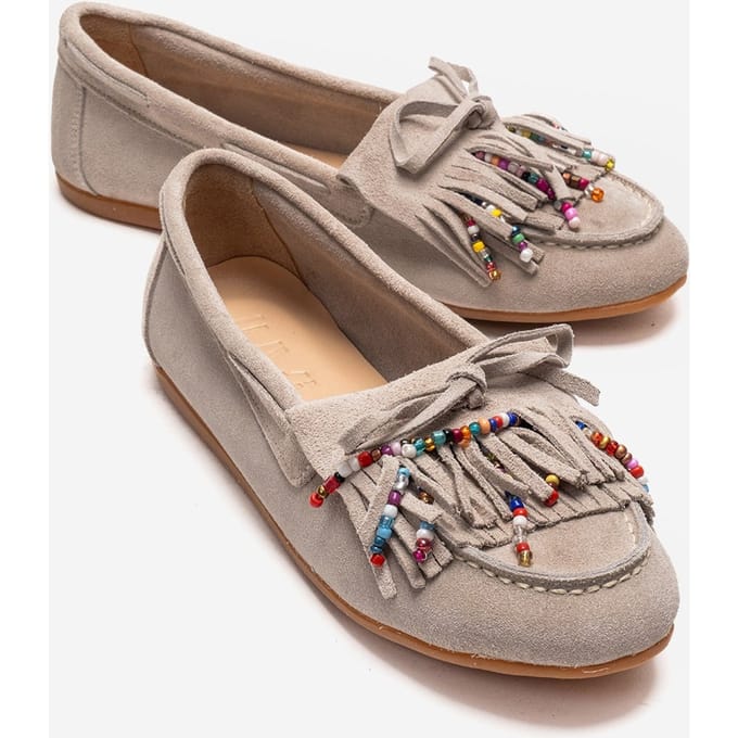 Evelyn Leren Loafer